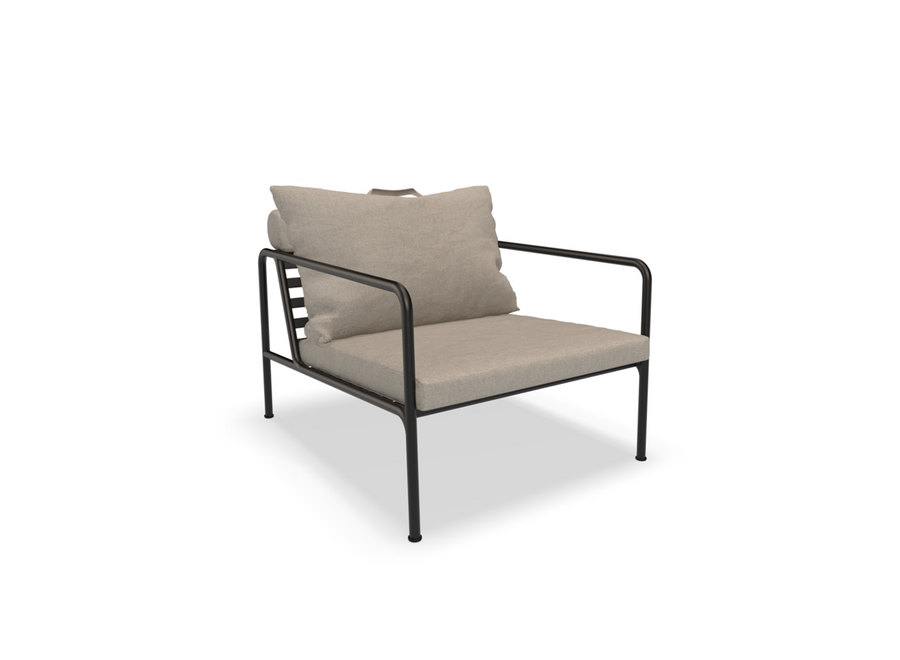 Avon // lounge chair / zwart frame