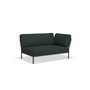 Level Lounge Sofa // Right corner / Dark grey frame