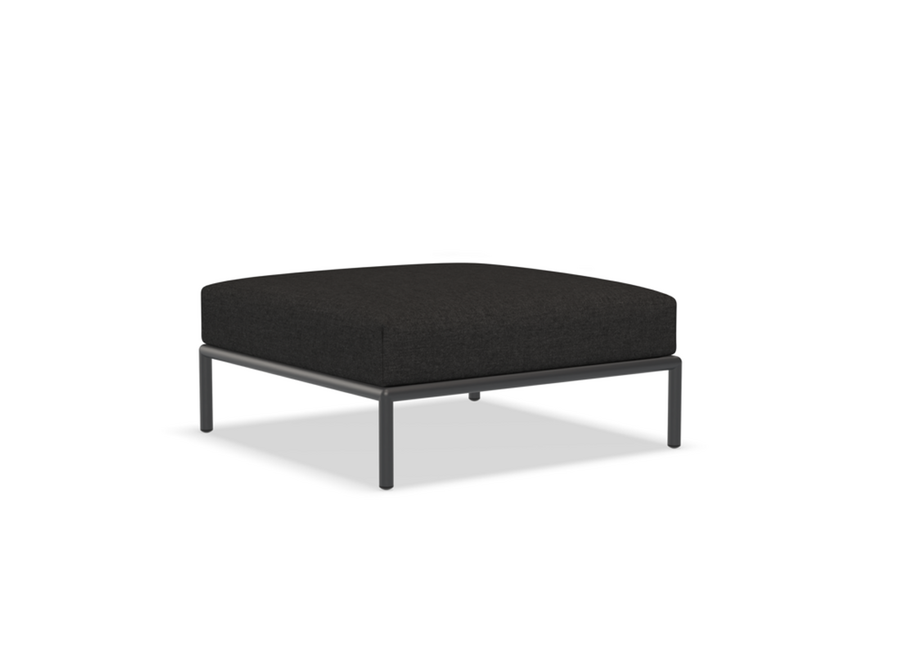 Level Lounge // Ottoman / Dark grey frame