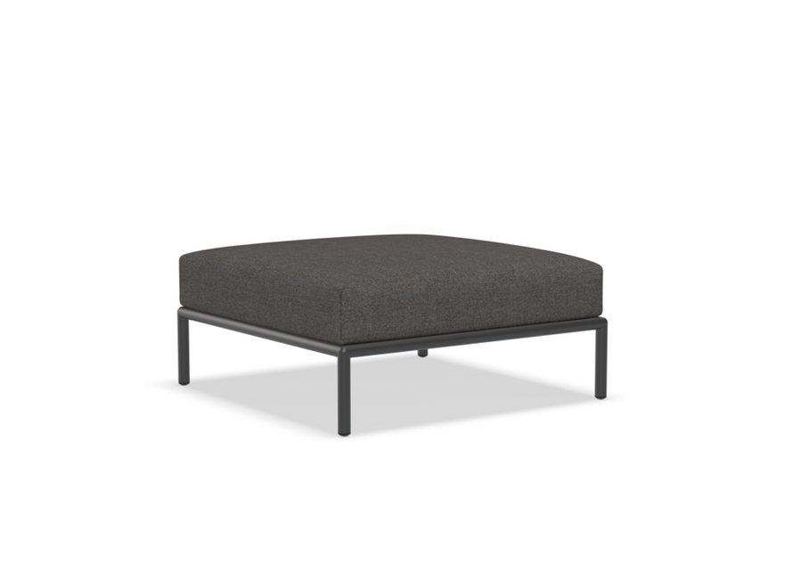Level Lounge // Ottoman / Dark grey frame