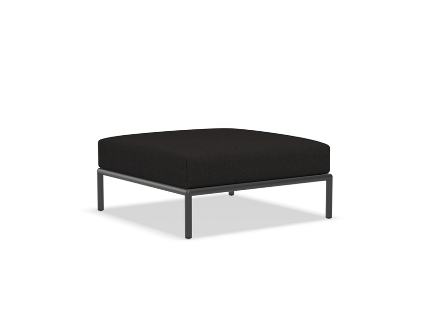 Level Lounge // Ottoman / Dark grey frame
