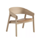 SHOWROOM // Cover lounge chair / Eik + Leer - Cognac