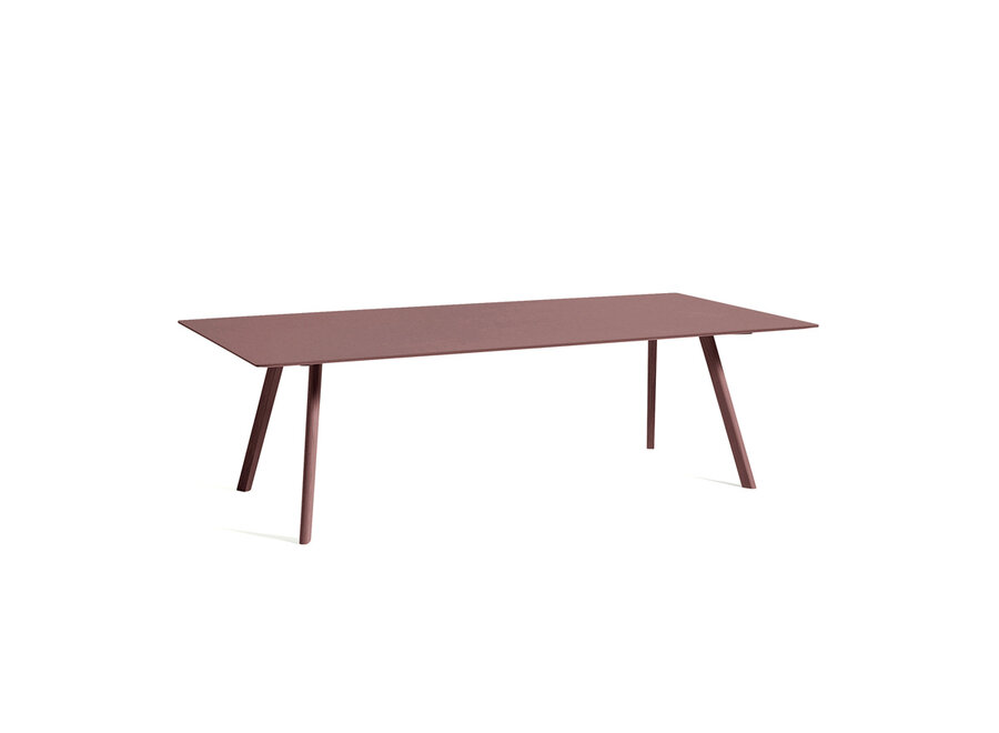 SHOWROOM // CPH30 / Table / L 250 cm Burgundy linoleum - bordeaux base