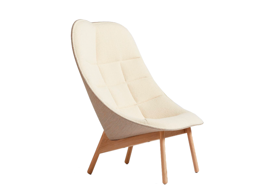 SHOWROOM // Uchiwa Quilt / Oak base /  front Flamibert Cream A5 / back Canvas  244