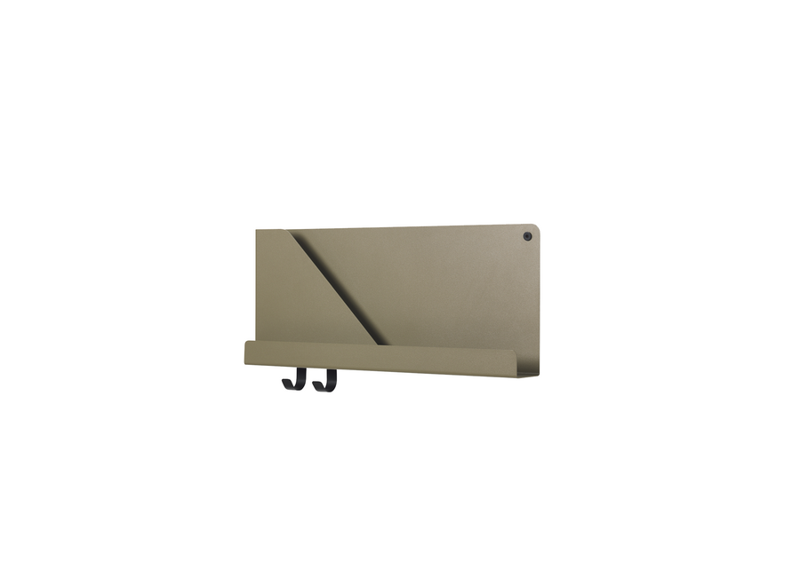 SHOWROOM // Folded shelves / Small / Olive