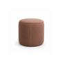 SHOWROOM // Tahi poef / rond oranje