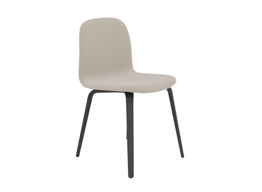 SHOWROOM // Visu Chair / full uph. Steelcut trio 213 / Black Legs