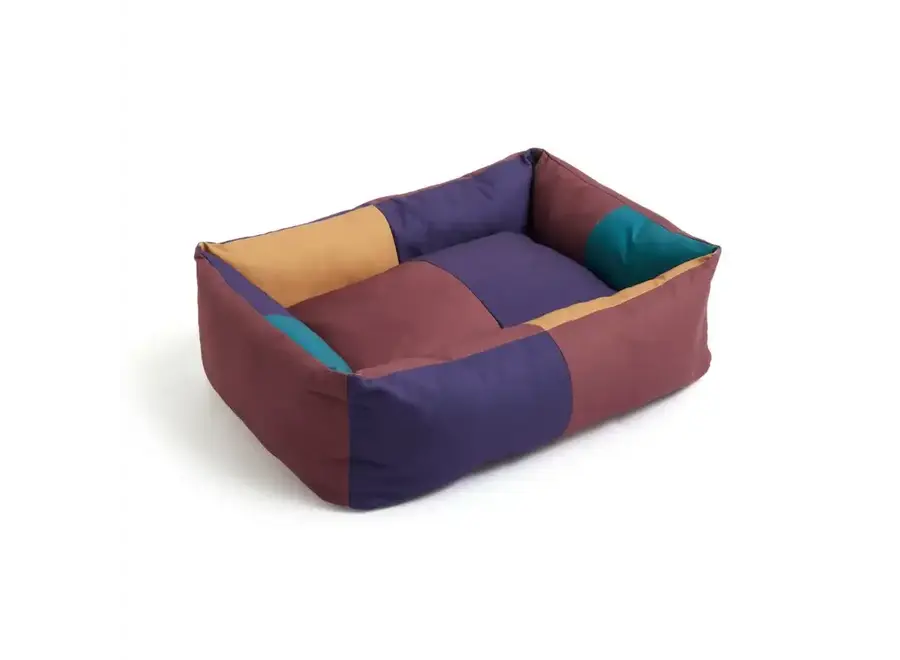 Dogs Bed Zip // Large / Burgundy, green