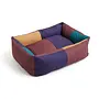 Dogs Bed Zip // Large / Burgundy, green