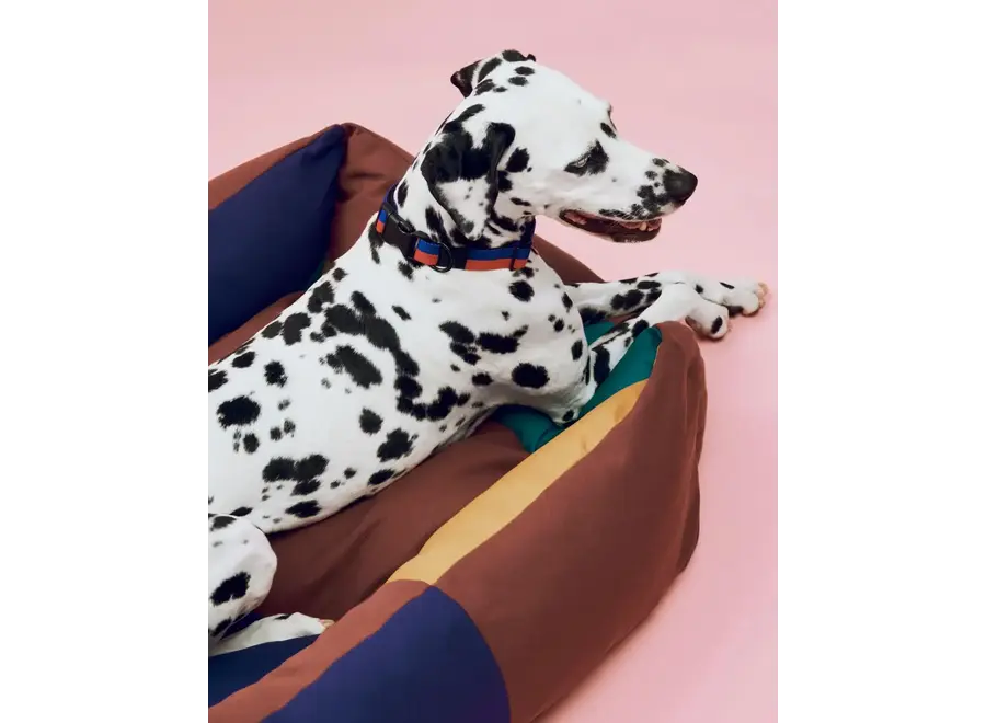 Dogs Bed Zip // Large / Burgundy, green