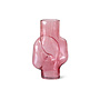 Gleam Glass High Vase // Large / Rose
