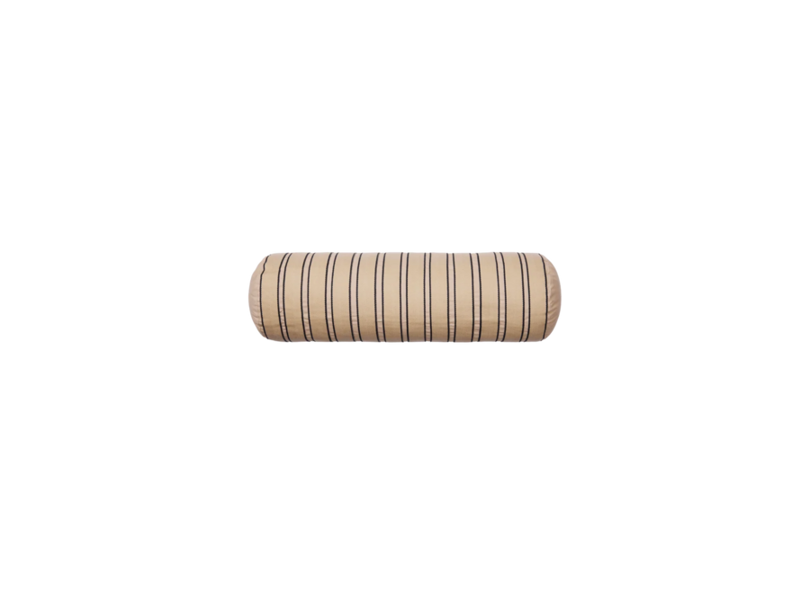 Twill Bolster Cushion //Kasjmier/Zwart