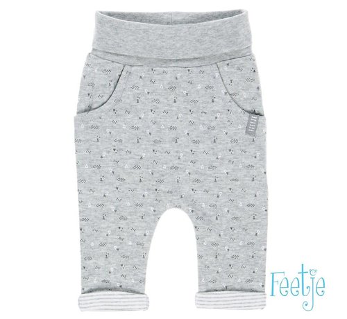 Feetje 52201061 broek grey melange