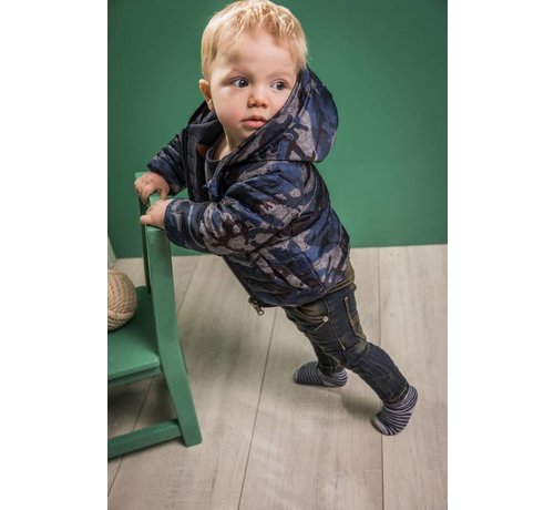 Dirkje 35Z-29751BABY JACKET AOP REVERSIBLE
