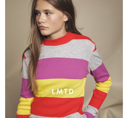 LMTD SALE 13162705 Nlfberika turtleneck top grey melange
