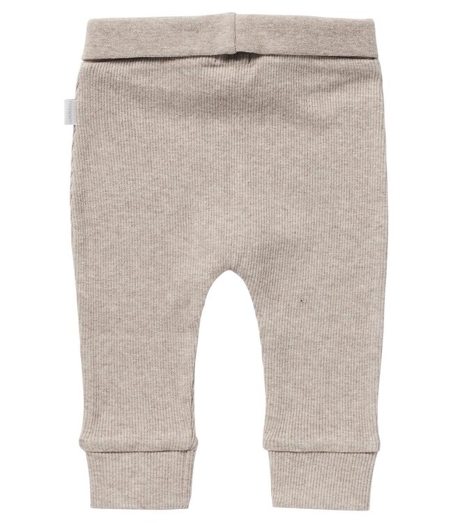 Noppies Rib pant Naura taupe melange 14n1111