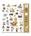 DJECO Stickers pirates 160 stuks