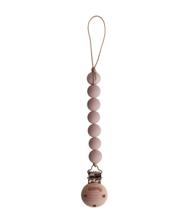 Mushie Speenketting halo blush