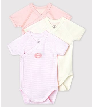 Petit Bateau romper 3-pack