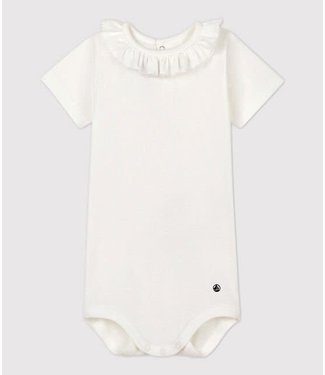 Petit Bateau ROMPER MET KRAAGJE