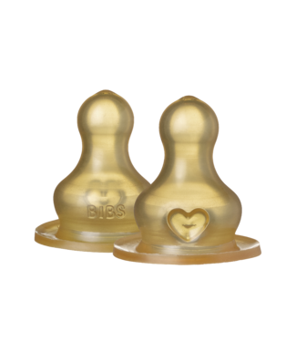 BIBS Bottle Speen 2 PACK Latex