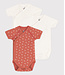 Petit Bateau 3 crossover rompers