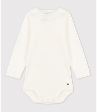 Petit Bateau body met kraagje