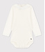 Petit Bateau babybody lange mouwen met kraagje A05Q1