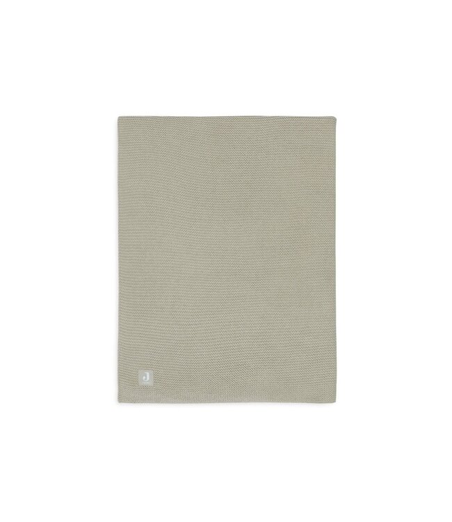 Jollein Deken Wieg 75x100cm Basic Knit Olive Green 516-511-67053