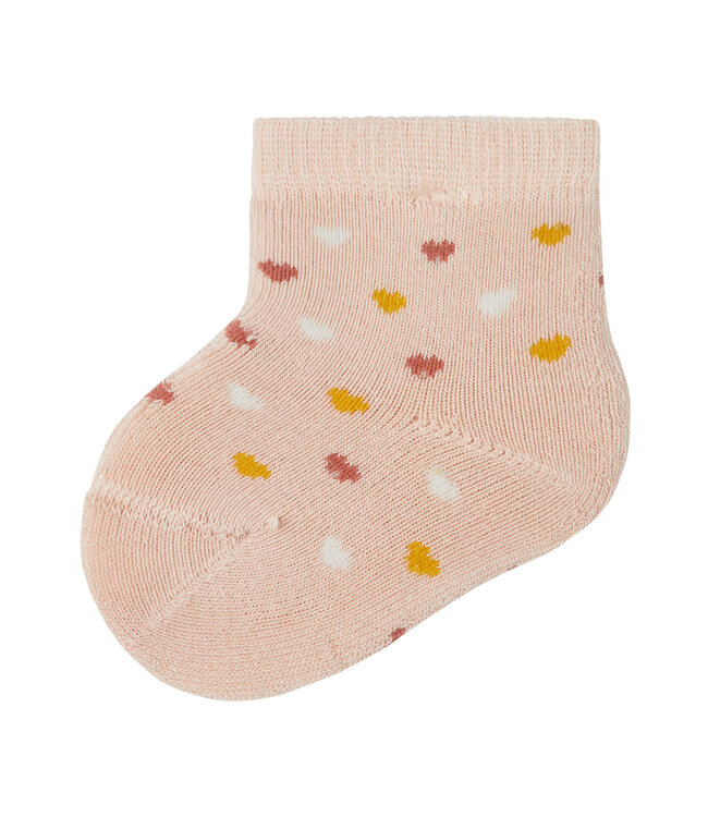 Name it baby 13221510  - NBFNITA Terry forte sock - Rose smoke