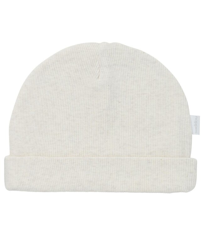 Noppies Rib muts Nevel 14n5011 oatmeal