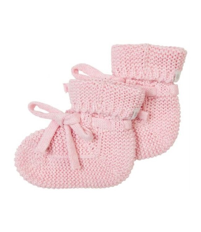 Noppies Knit booties Nelson light rose 24N5013