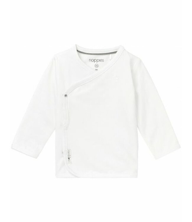 Noppies 67329 white tee ls little