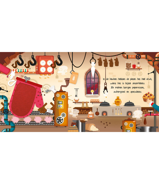 Piraten & Prinsessen Kijk en Voel boekje Zie ginds komt de stoomboot Sinterklaas