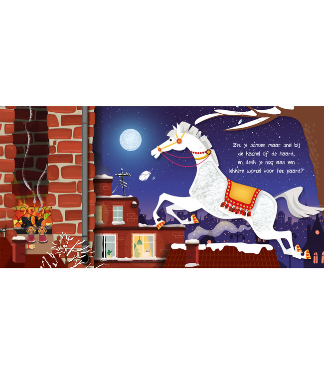 Piraten & Prinsessen Kijk en Voel boekje Zie ginds komt de stoomboot Sinterklaas