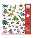 DJECO Stickers Dinosaurs 160 stuks