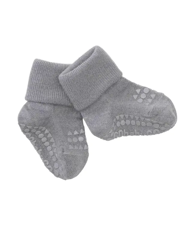 Non-slip Socks Merino wool - Grey