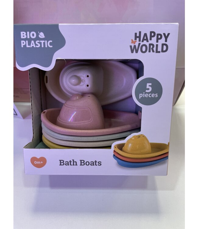 Happy world bio plastic bad bootjes