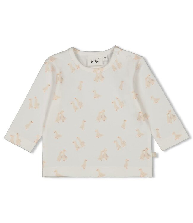 Feetje 51602288 Longsleeve AOP - Little Duck Offwhite