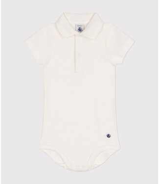 Petit Bateau BODY POLO A09zh MARSHMALLOW Male