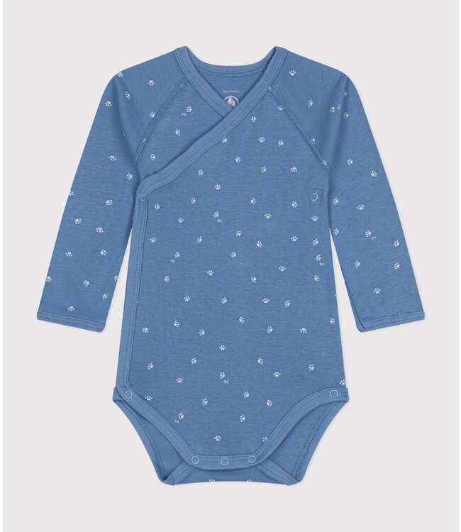 Petit Bateau KATOENEN OVERSLAGBODY LANGE MOUW A09SQ