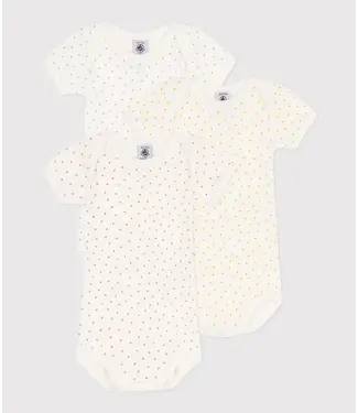 Petit Bateau Rompers 3 pack