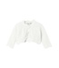 Name it baby 13227215 NBFDELLI LS KNIT BOLERO - Bright white