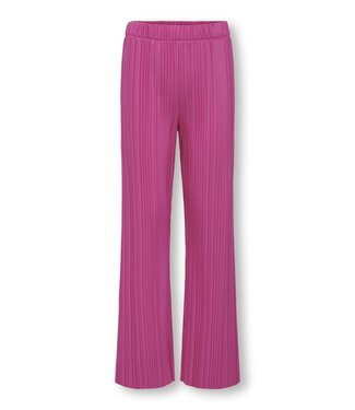 ONLY Plisse broek - Raspberrry rose