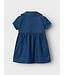 Name it baby 13226992 - NBFLIVA SS DNM DRESS 5234 - Dark blue denim