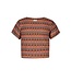 B.NOSY Y402-5131 Bibi knot t-shirt allover aztec