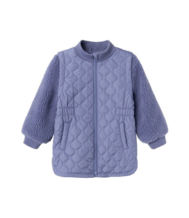 Name it mini NMFMEMBER QUILT JACKET BLUE ICE 13224708