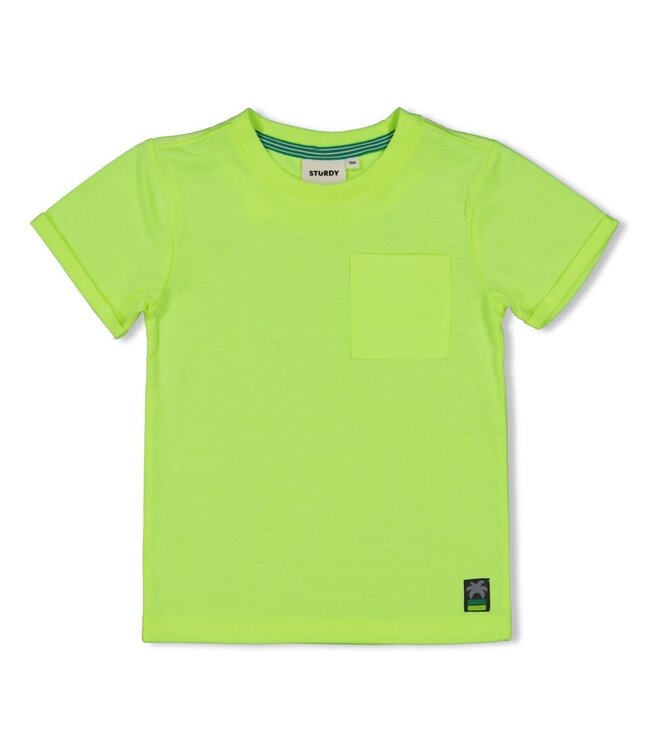 Sturdy 71700422 T-shirt - Gone Surfing Lime