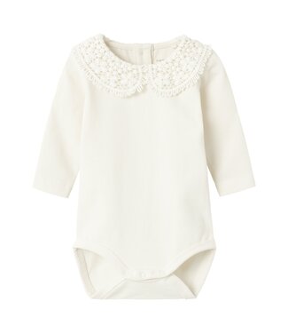 Name it baby Romper met kraagje - Jet stream