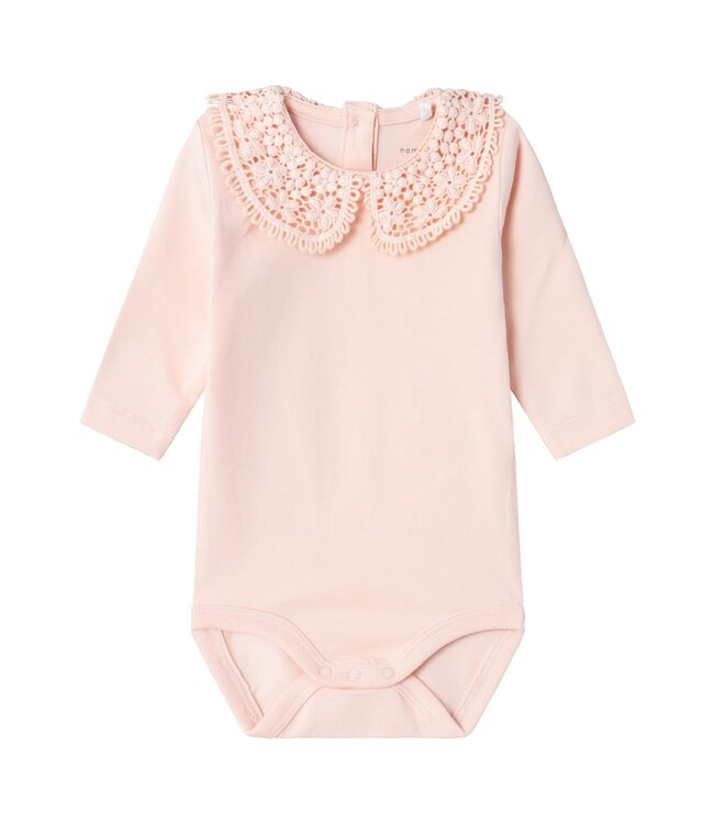 Name it baby 13225699 NBFBINNA ROMPER - Sepia Rose